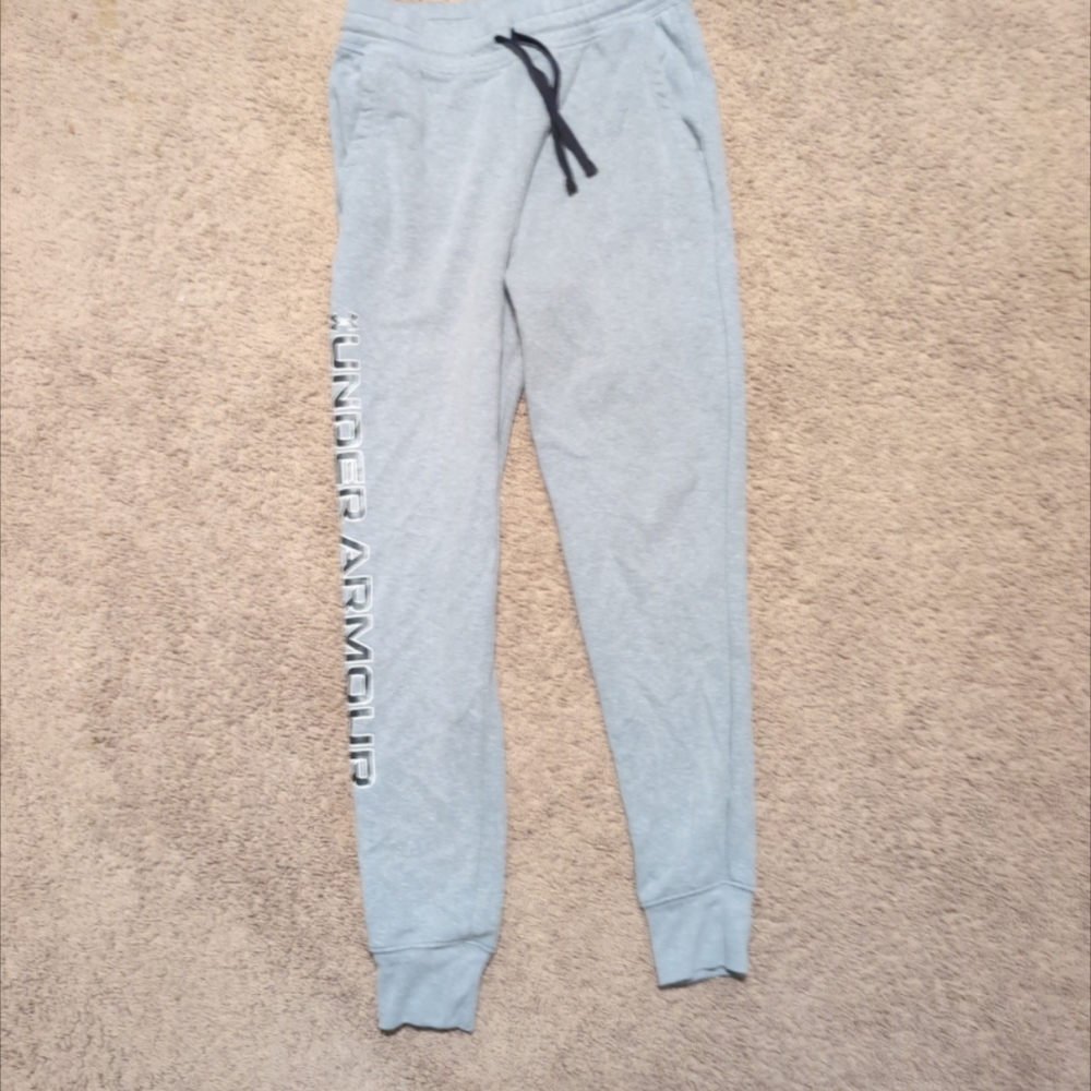 Under Armour Kids Light Gray Joggers